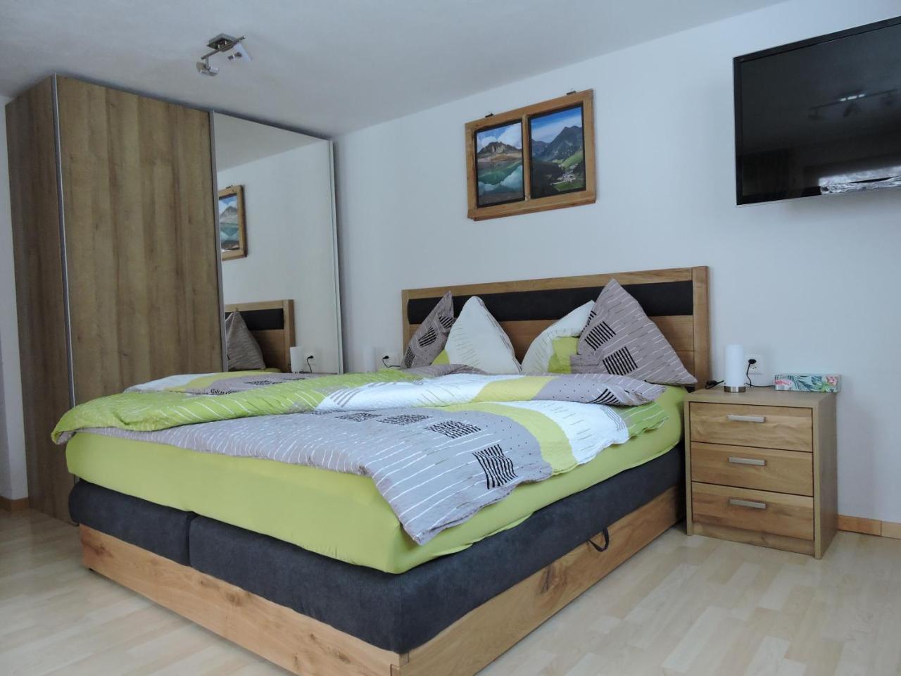 Haus Bergkristall Samnaun Bagian luar foto