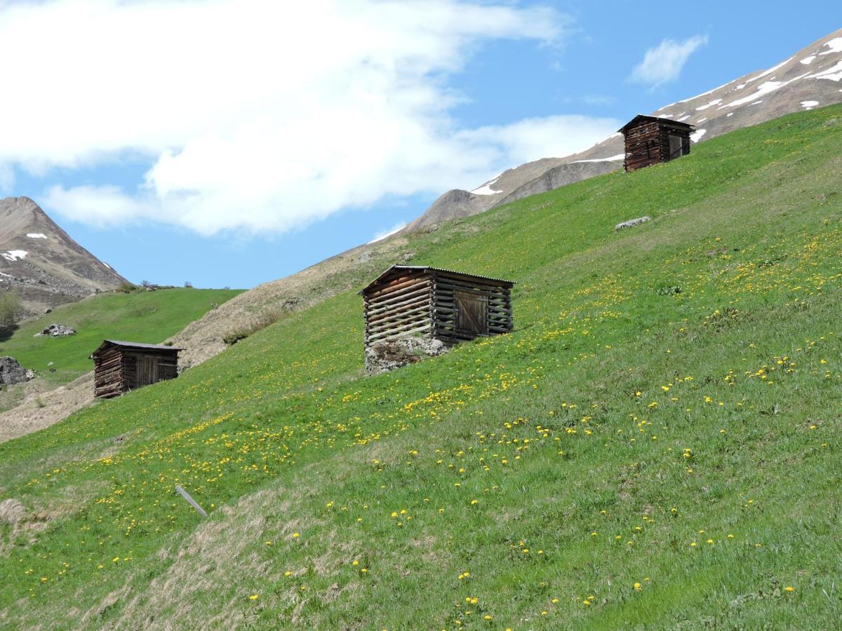 Haus Bergkristall Samnaun Bagian luar foto