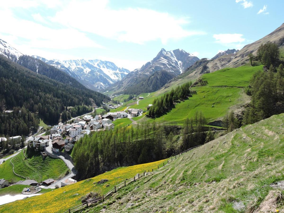 Haus Bergkristall Samnaun Bagian luar foto