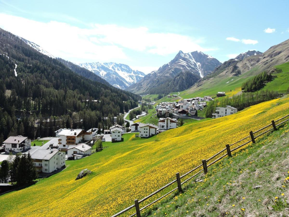 Haus Bergkristall Samnaun Bagian luar foto
