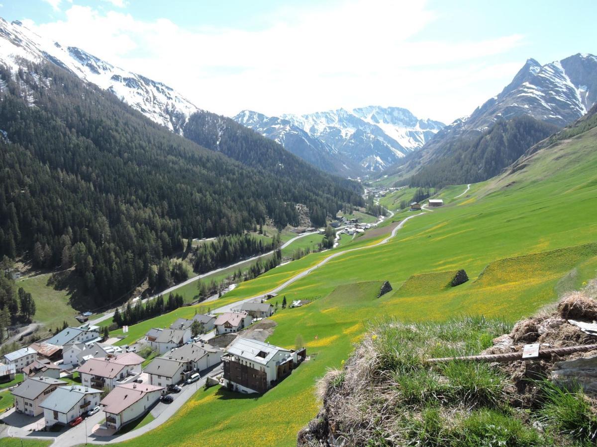 Haus Bergkristall Samnaun Bagian luar foto